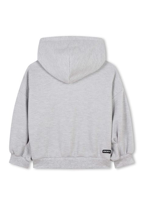 Felpa con cappuccio DKNY KIDS | D60249A32